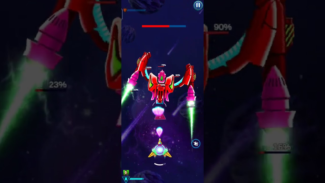 Alien Shooter - Boss 33 Angry Red - I Defeated With Pulse Blast Only
