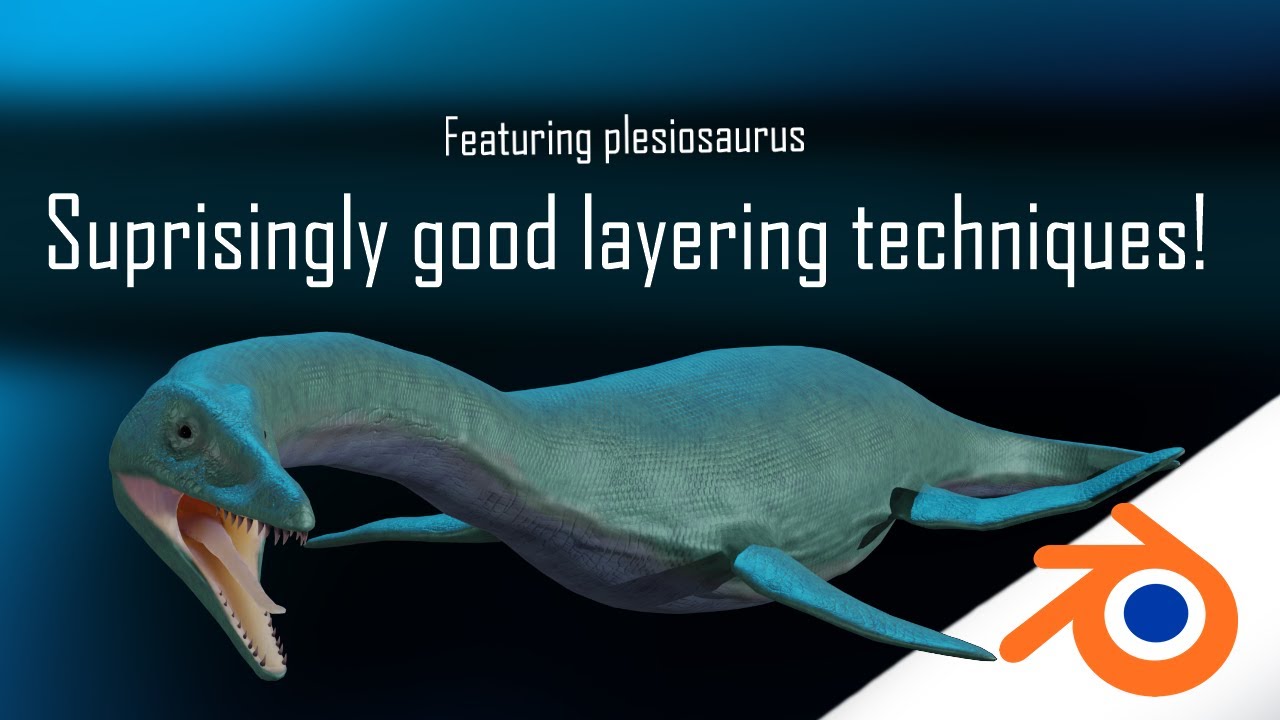 How to layer textures in Blender!