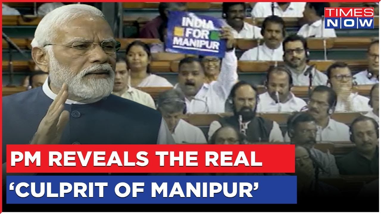 Time When PM Modi Reminded Congress Of Manipur Crisis, Northeast Issue & The Real Culprit Behind