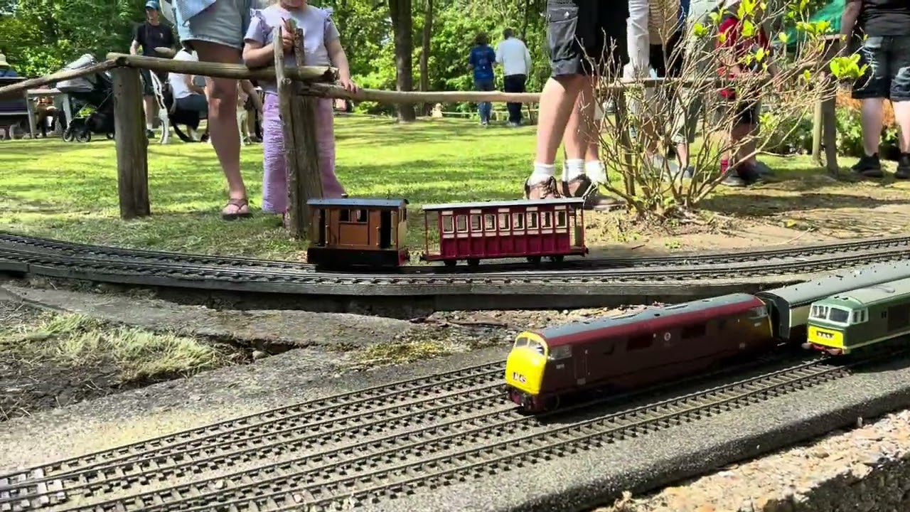 16mm Railway at Brambleton model railway club open day - 11th May 2024