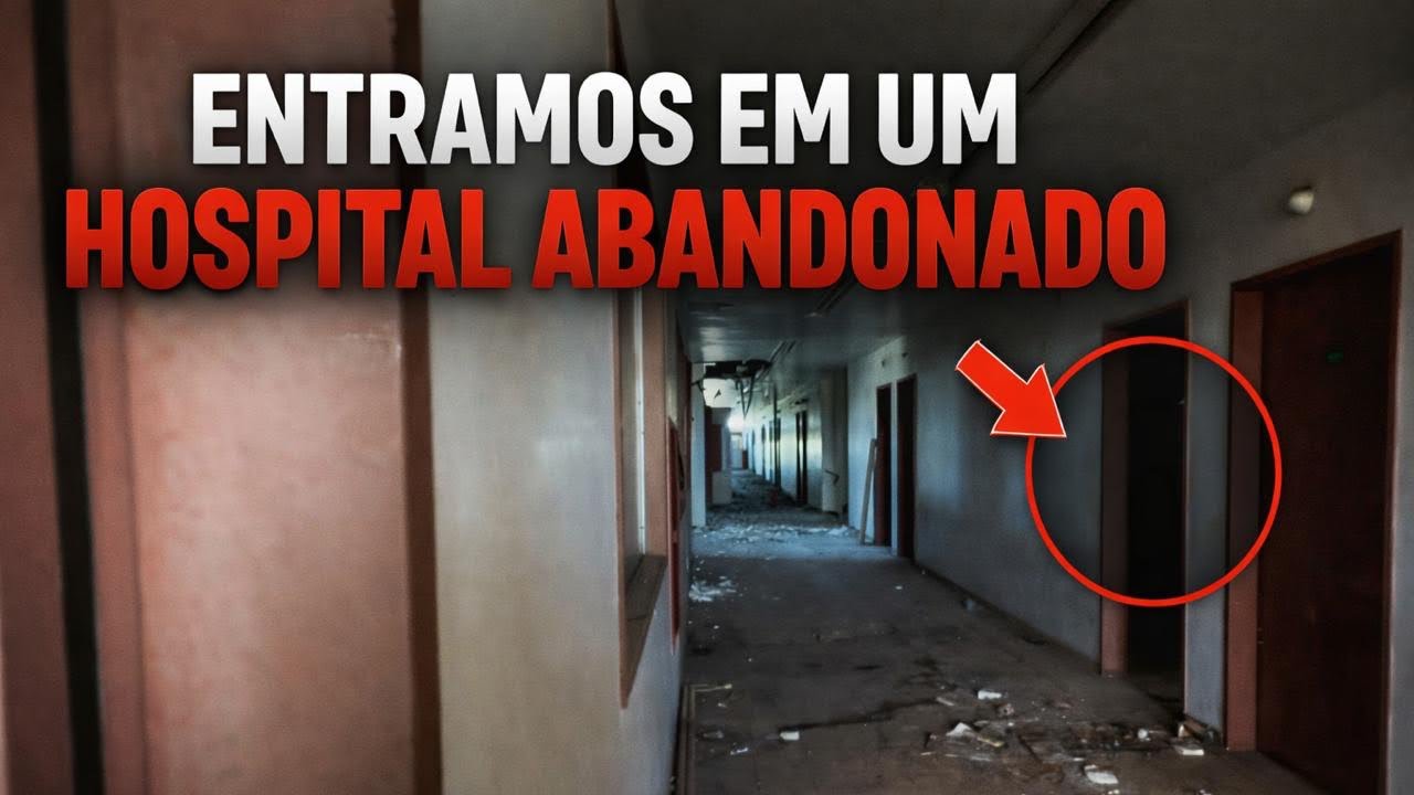 Entramos em um hospital abandonado (deu muito errado)