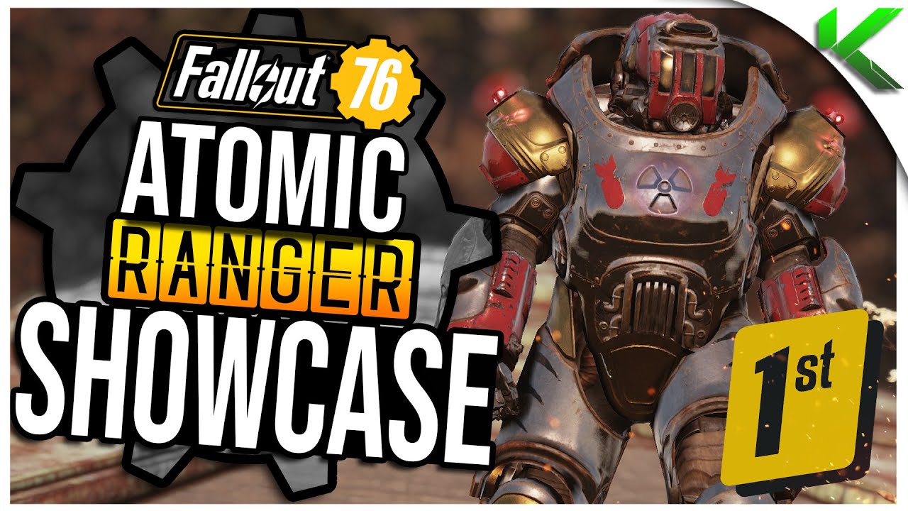 Atomic Ranger Power Armor Showcase | Fallout 76