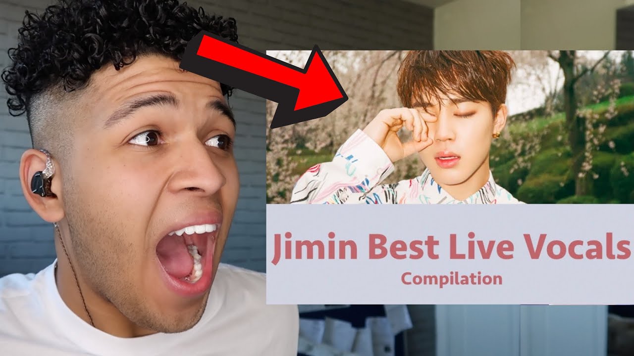 Singer REACTS to BTS Jimin Best Live Vocals Compilation | REACTION