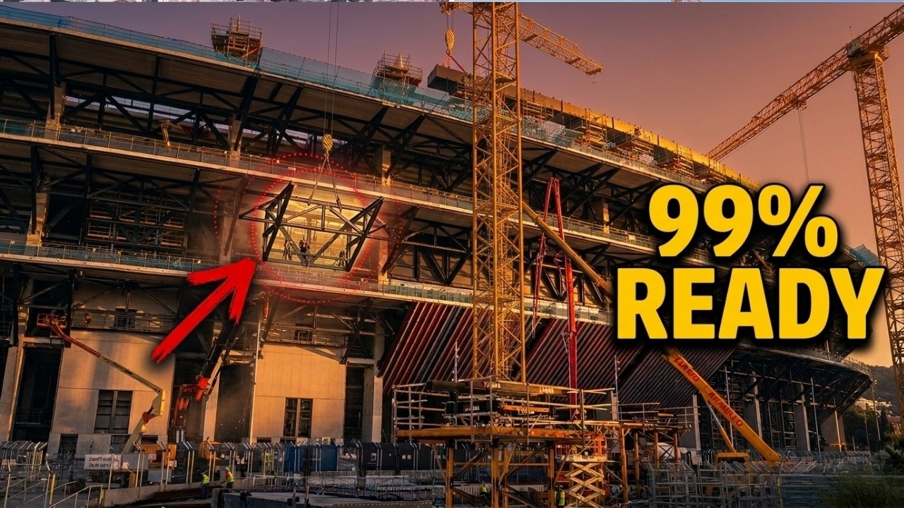 Camp Nou is Rising FAST! Incredible Construction Progress 2026