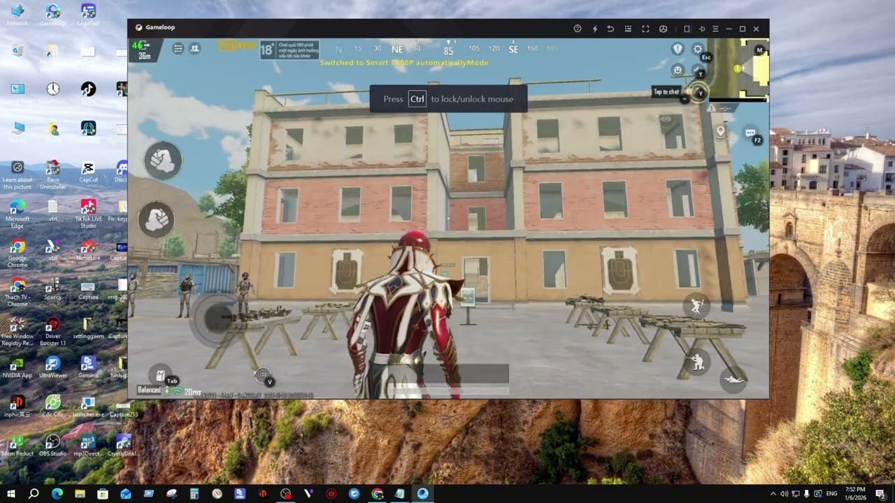 GAMELOOP PUBG MOBILE :  fix lỗi bố cục bàn phím keymaping phiên bản 4.2 mới nhất