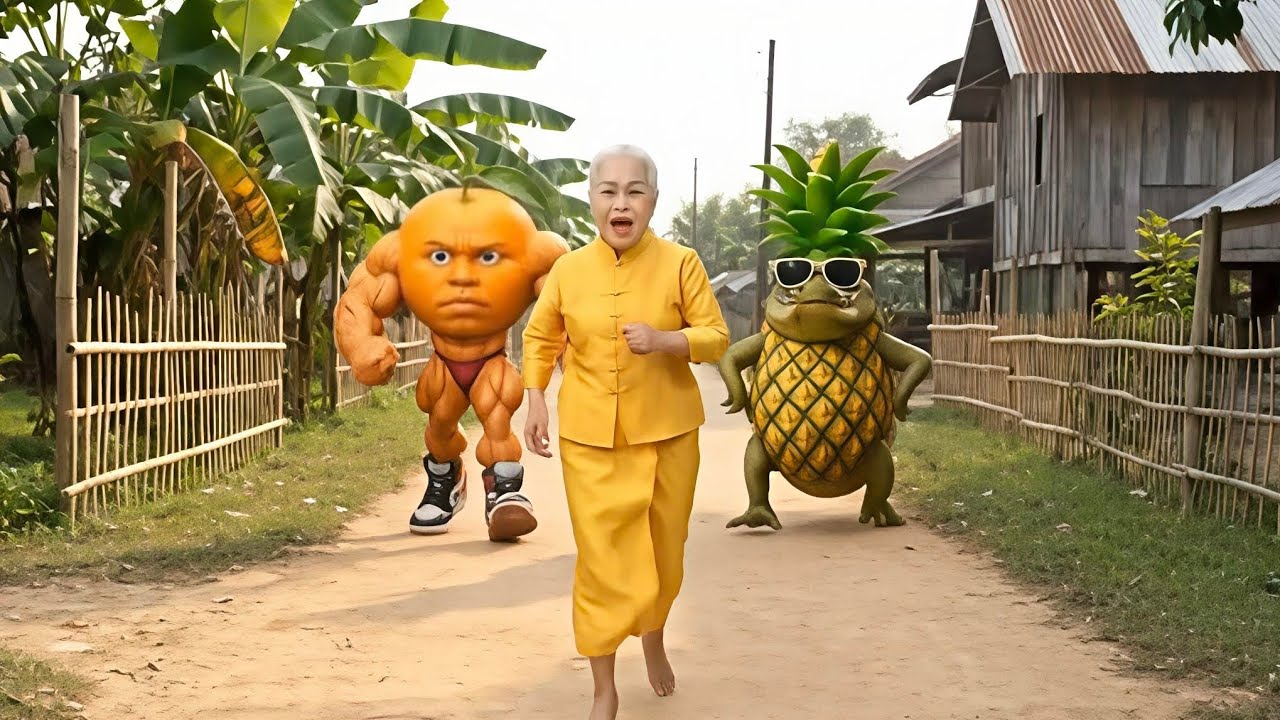 ဖွားဖွားတို့ ရွာကို BRAINROT တွေ ဝင်လာပြီ Ai | BRAINROT Has Made Its Way To Grandma's Village."