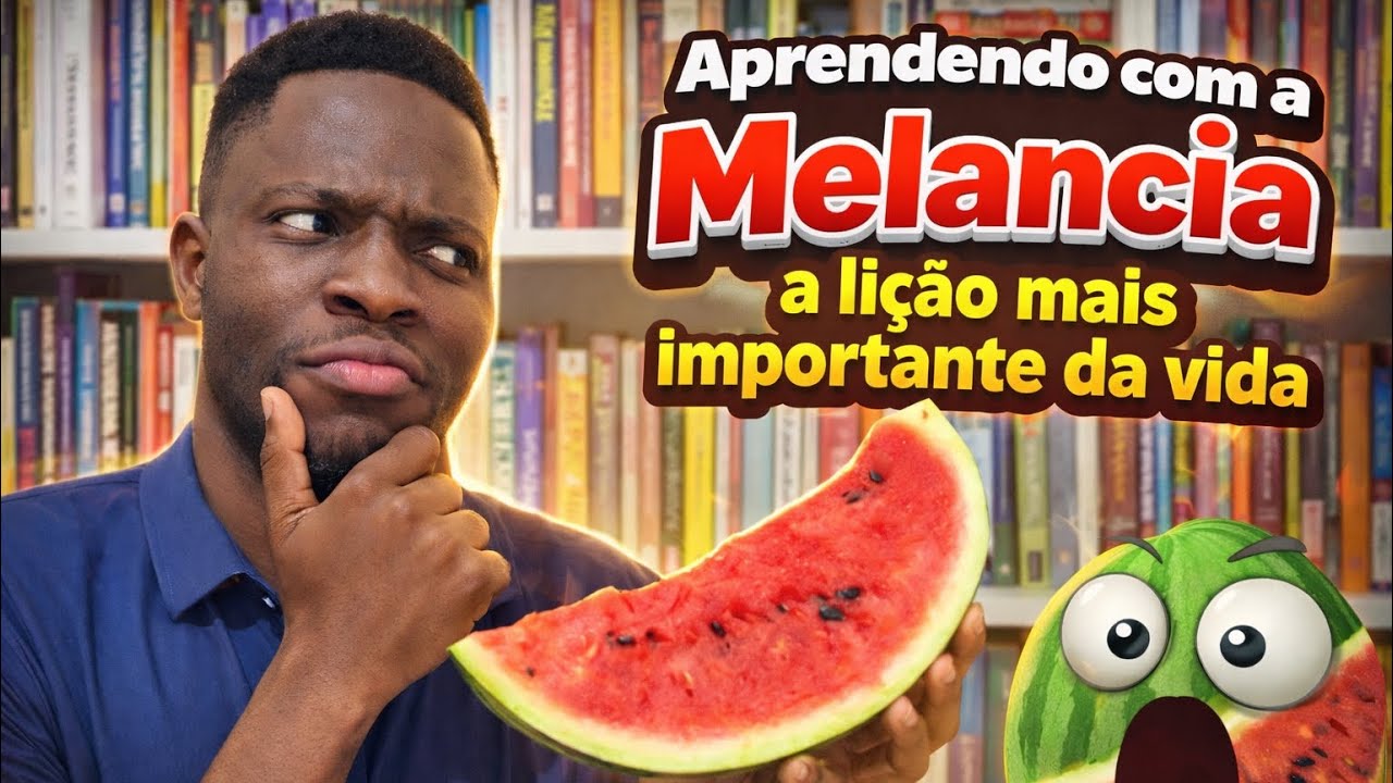 A parte BRANCA da MELANCIA me ENSINOU a maior LICÃO da minha VIDA