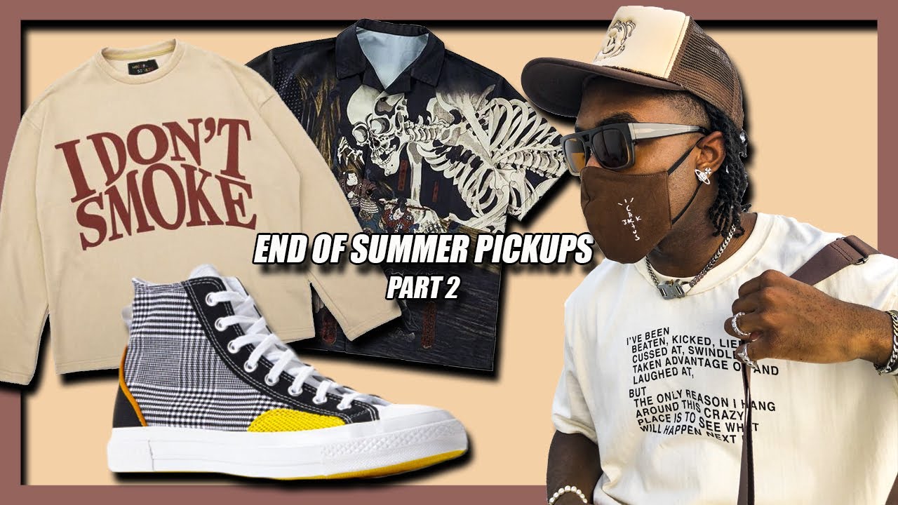 END OF SUMMER CLOTHING HAUL 2020 (PART 2) Men’s Clothing Haul |NEW PICKUPS
