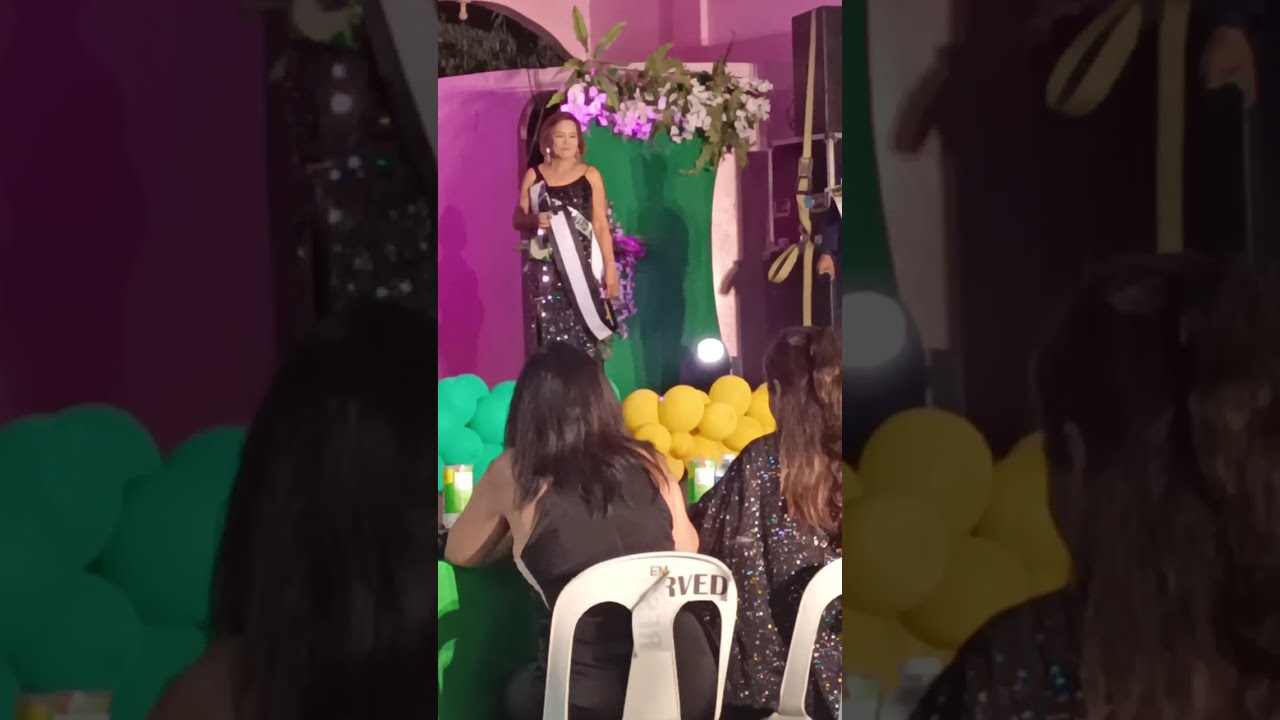 THE CORONATION NIGHT OF MRS SAN NICOLAS, BAMBAN