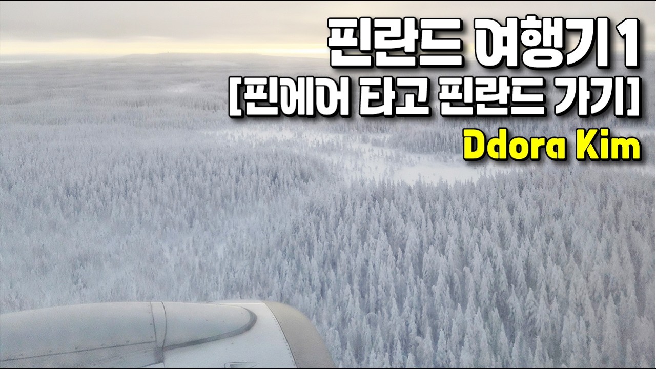 직장인의 설연휴 핀란드 여행기 1편 | 핀에어 타고 핀란드 가기