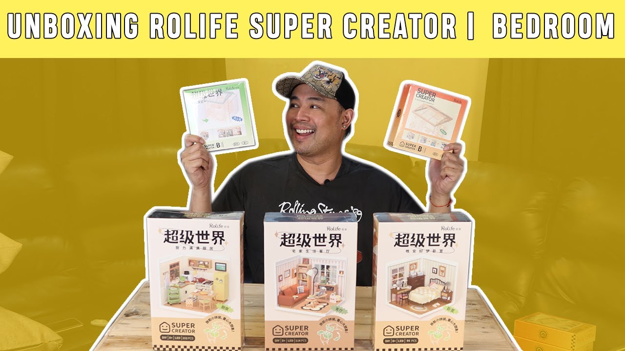 UNBOXING ROLIFE SUPER CREATOR | BEDROOM
