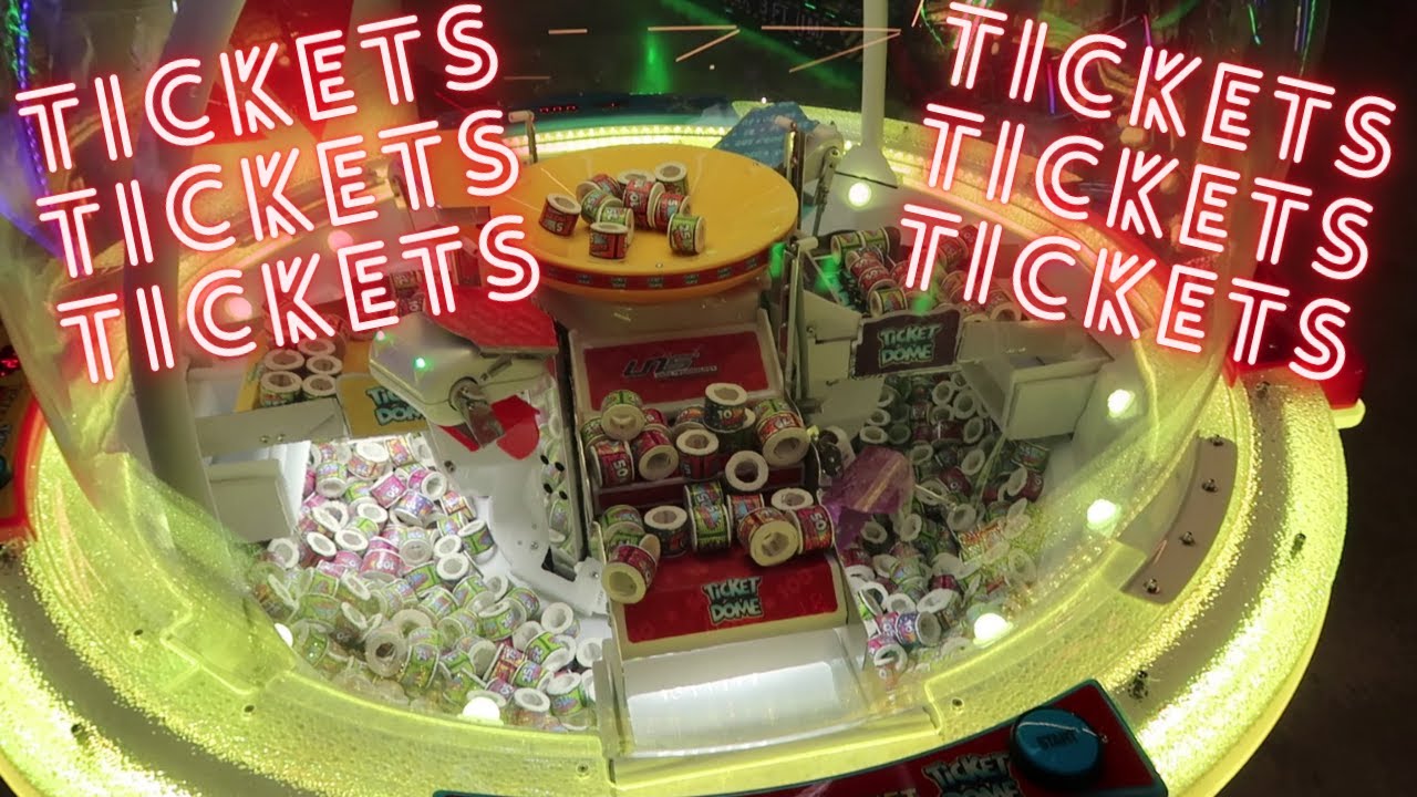 WINNING Lots of TICKETS on TICKET DOME at Timezone