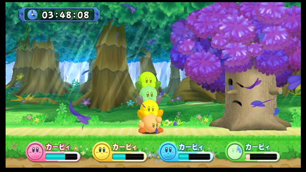 星之卡比wii 真格鬥王之道 普通卡比*4 06:46:48