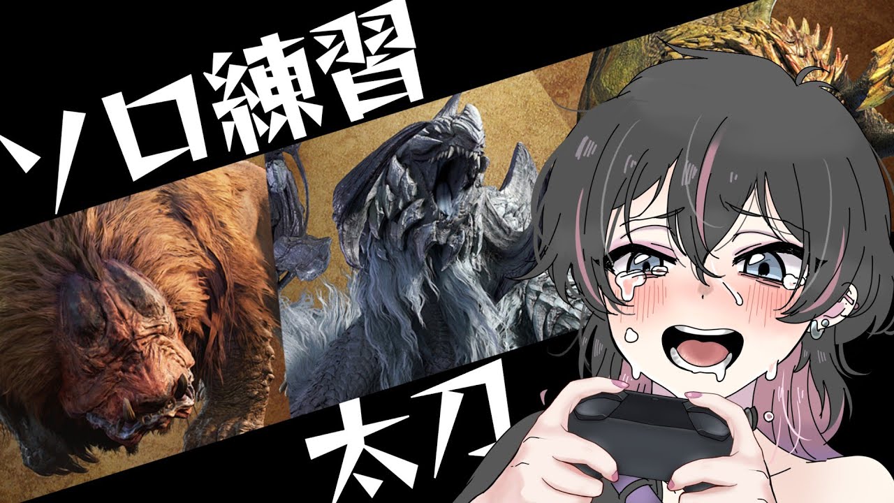 【続】太刀10分切り目指したいチャレクエソロ練習！【モンスターハンターワイルズ】