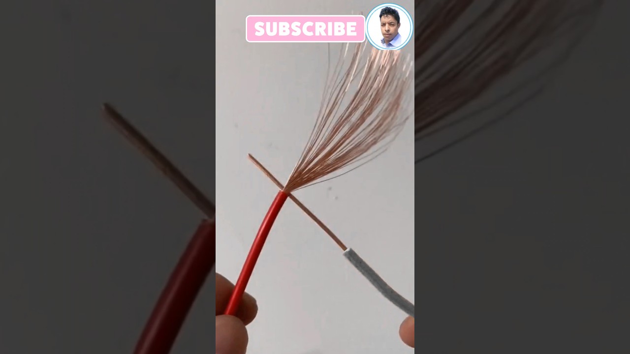 The correct way to connect soft wires to hard wires #electricity #shorts 🇺🇲🇷🇺🇰🇷🇮🇳🇪🇺💪⚡✅👍
