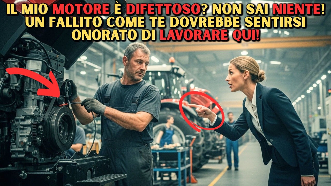 “Un Trattore Non È Un’Auto!” — La Ceo Lo INSULTÒ, Ma Lui Invertì Un Cavo E Il Motore COLLASSÒ In 8…
