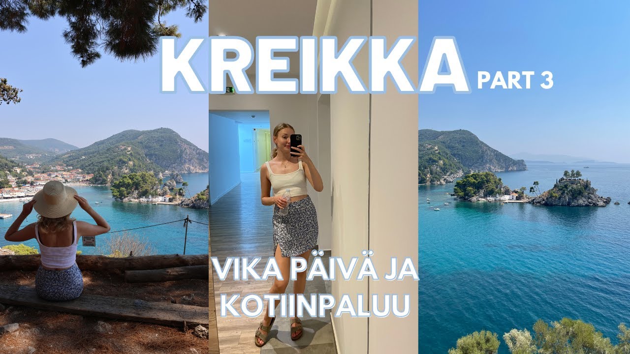 MELKEIN KODITTOMANA KREIKASSA | Kreikka vlogi ✈️