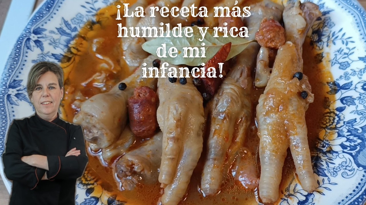 ¡Así se hacen las PATAS de POLLO más sabrosas en salsa picante!