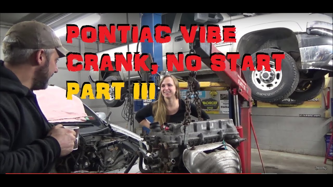 2005 Pontiac Vibe 1.8 No Start Cranks OK - Part 3