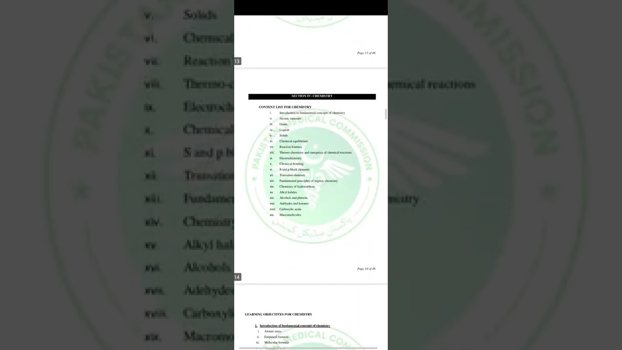 mdcat syllabus 2022