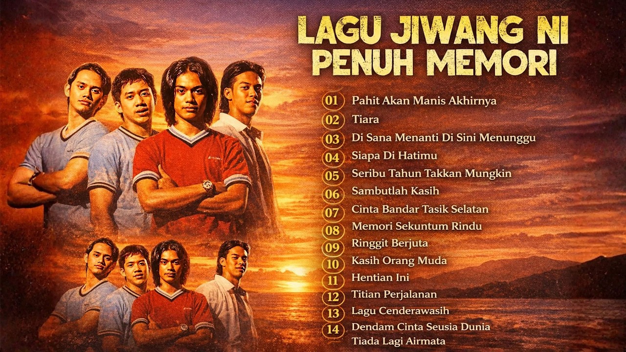 Himpunan Lagu Jiwang 80-90an 🎤 Slow Rock Malaysia Hayat (Memori Hit)