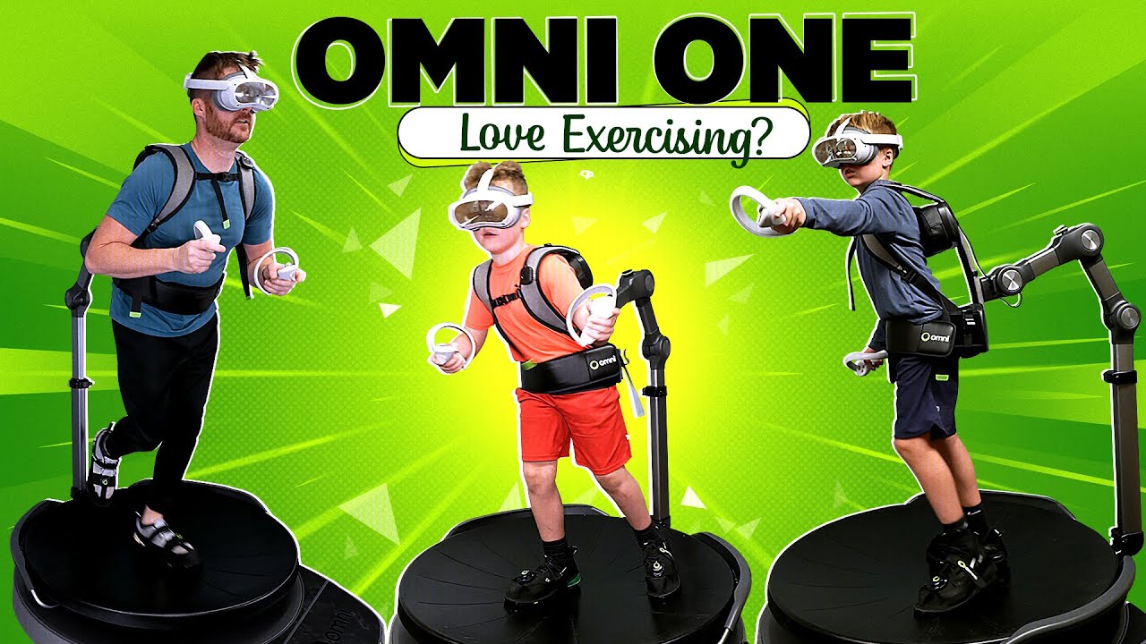 Omni One VR Gaming Treadmill Review | The Future of Fitness, Cardio & Virtual Reality Workouts