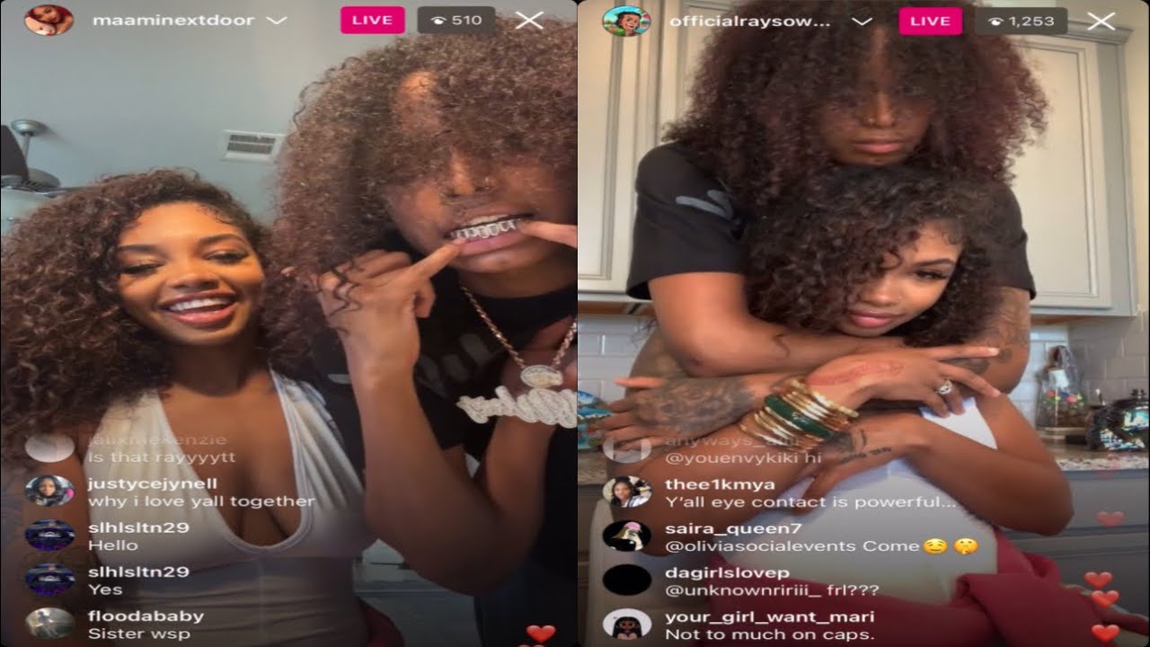 [FULL LIVES] RAYSOWAVYY & MAAMINEXTDOOR BACK FROM JAMAICA! 😍