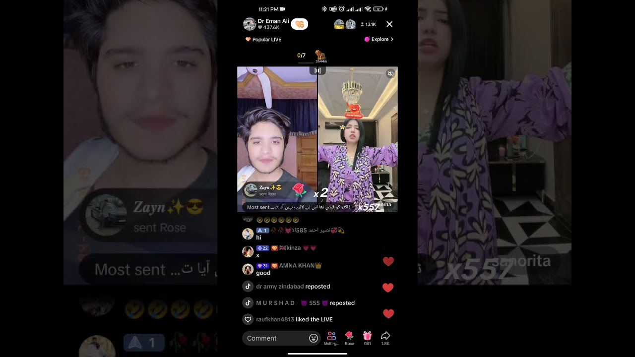 Dr Eman Vs Senorita Tiktok live match | 29 January 2026