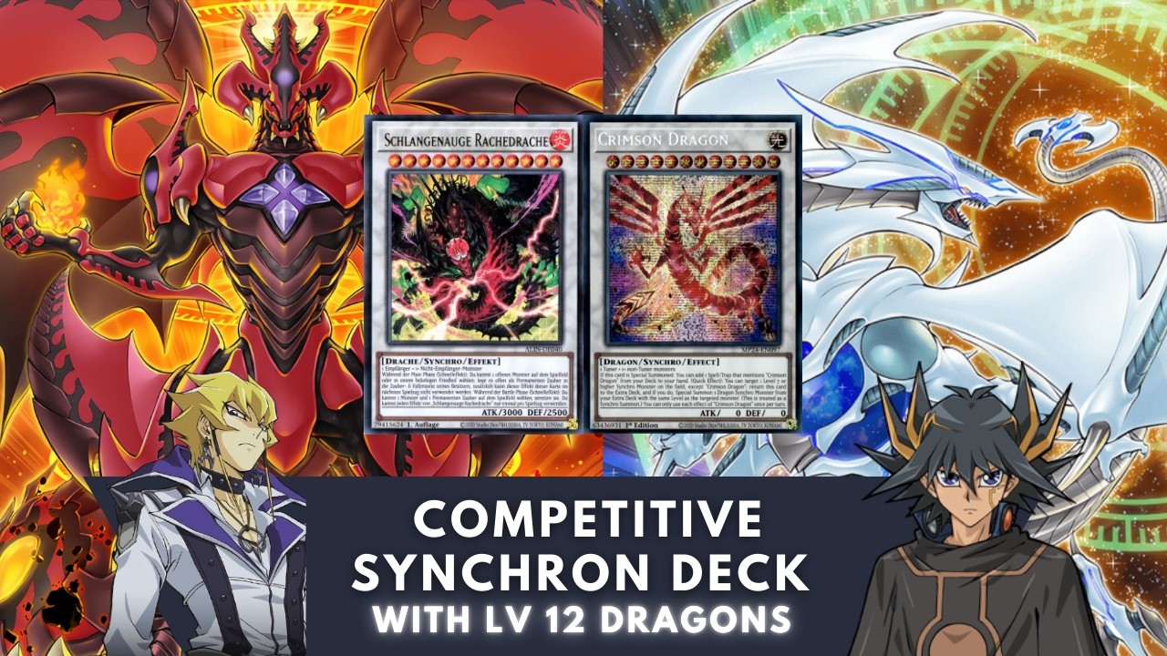 COSMIC BLAZAR DRAGON | Competitive Synchron Deck 2026 | YuGiOh deutsch