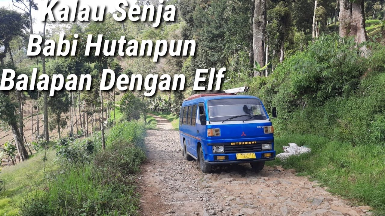 Jalur Elf Gunung Paling Brutal Jalan penghubung Garut dan Kabupaten Bandung (Part 1)