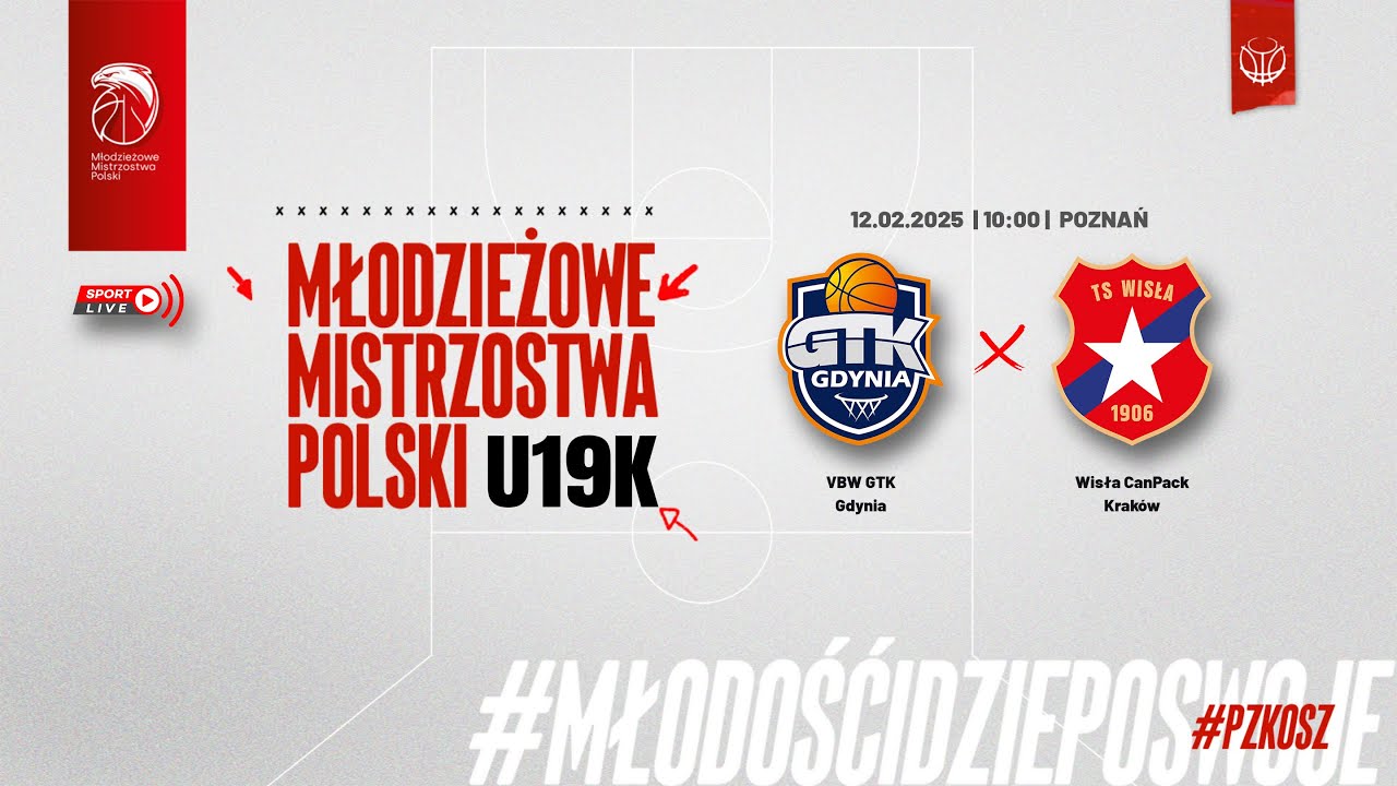 VBW GTK Gdynia - Wisła CanPack Krak&oacute;w (Finał MMP U19K)