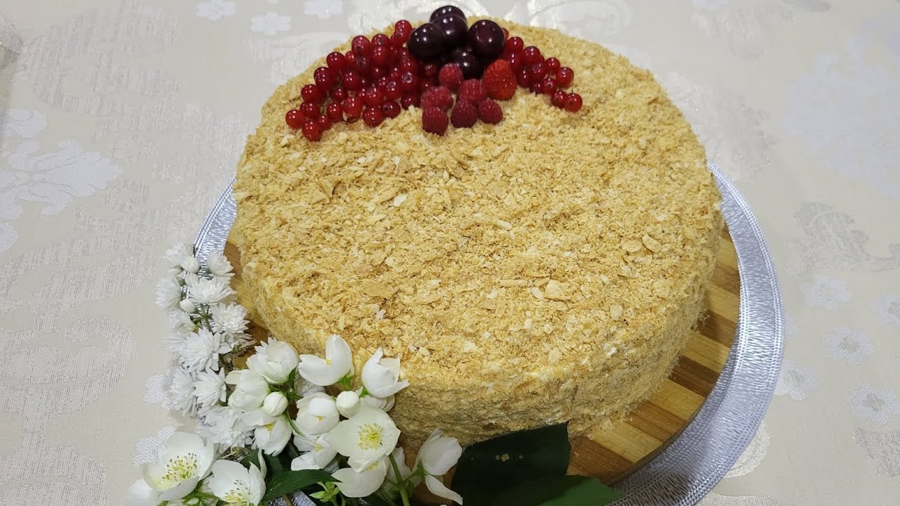 Rus mutfağından, görünüşü ve adıyla-tadıyla dillere destan Napalyon Pasta