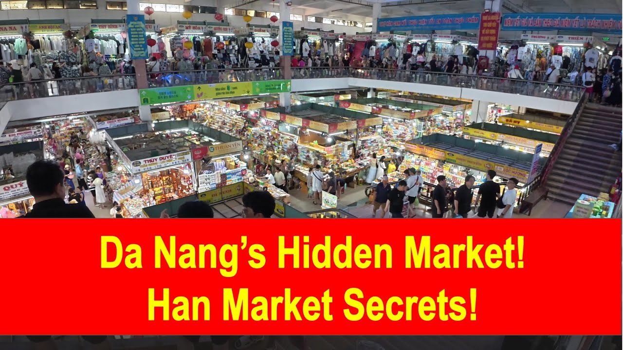 Don’t Miss This Market in Da Nang! Han Market Shopping Adventure 🇻🇳