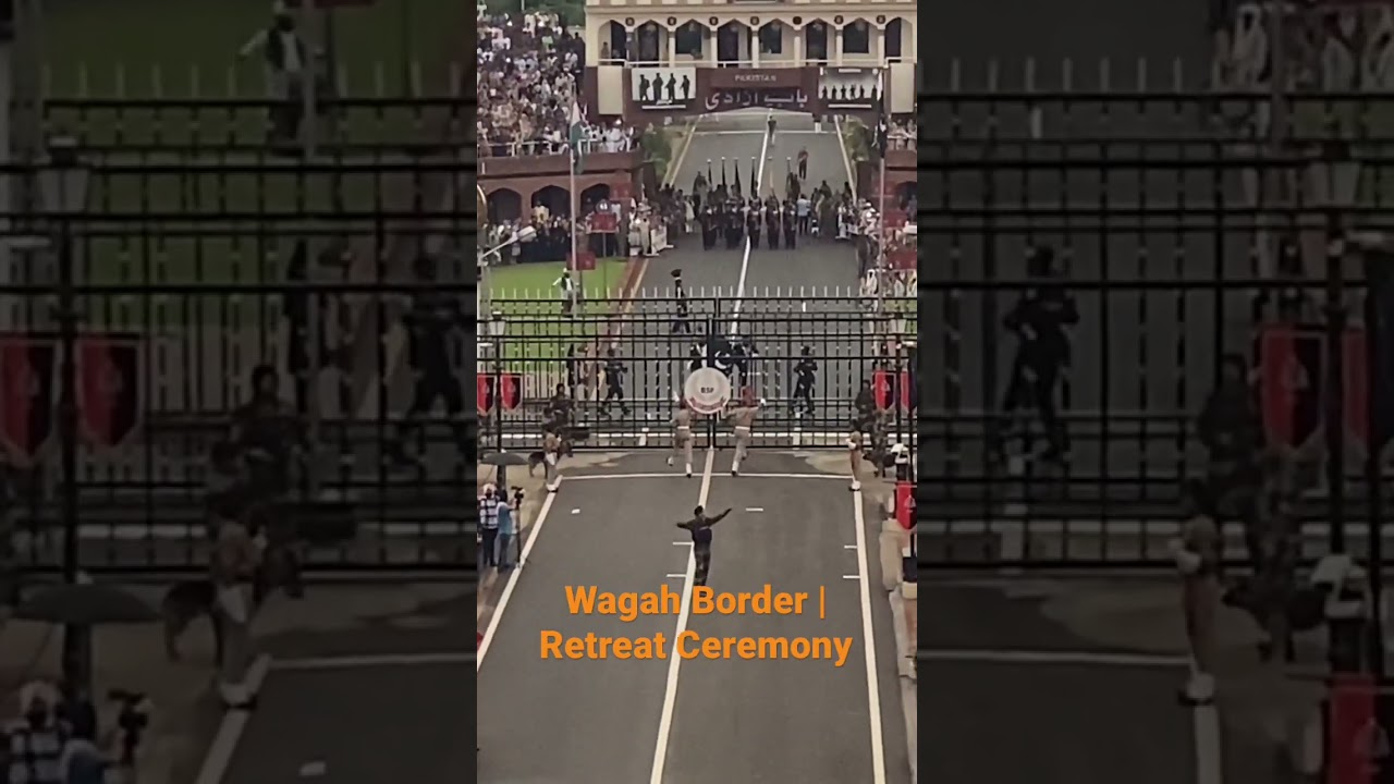 Wagah Border | Retreat Ceremony | Indo Pak Border