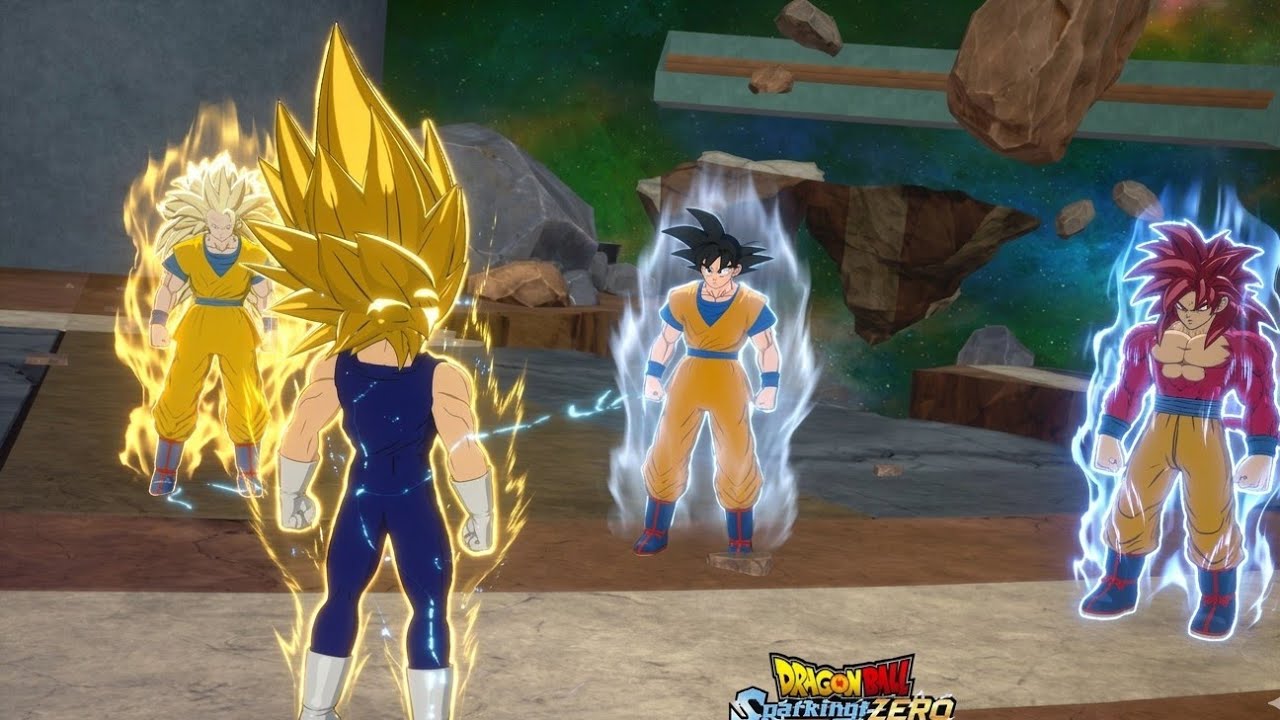 Vegeta Z VS Goku Daima! Dragon Ball Sparking Zero