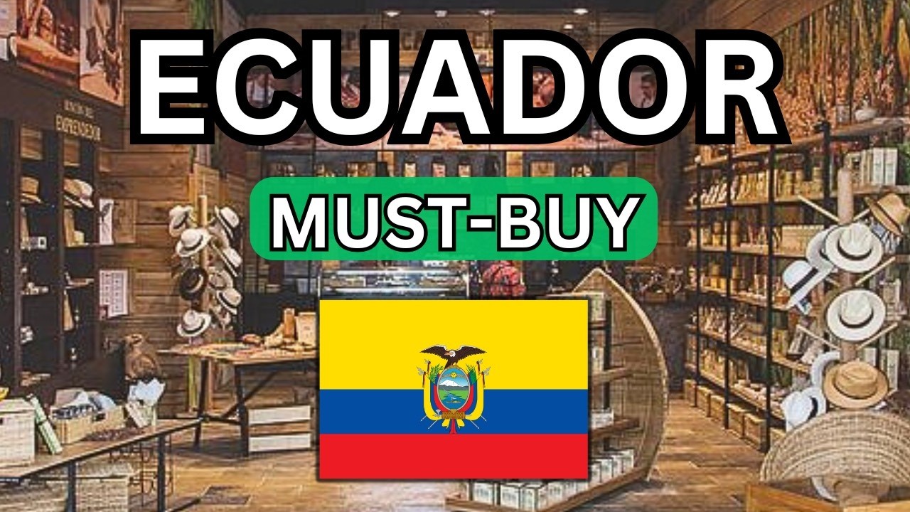 You CANT leave Ecuador without THESE!