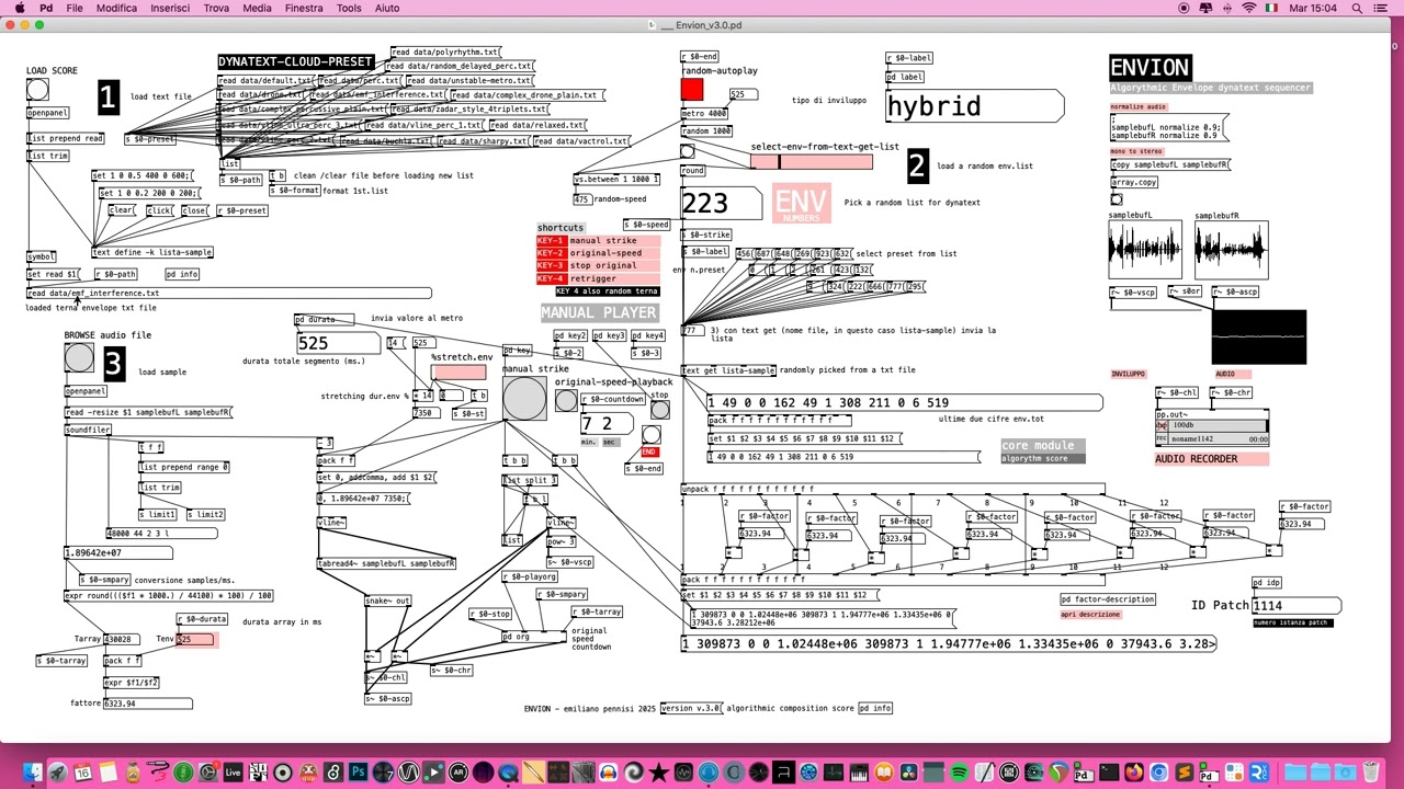 ENVION &ndash; Algorithmic Composition Score
