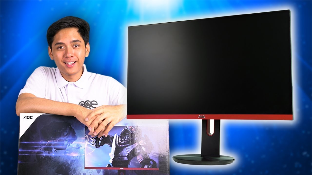 Easiest Monitor To Assemble?! - AOC G2590PX 144hz Gaming Monitor