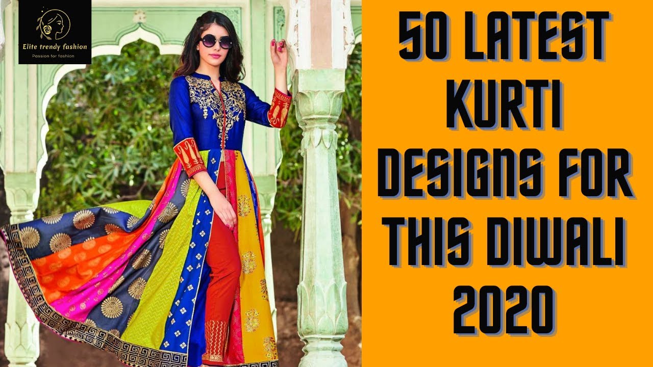 LATEST KURTI DESIGNS FOR DIWALI 2020| new kurti patterns 2020