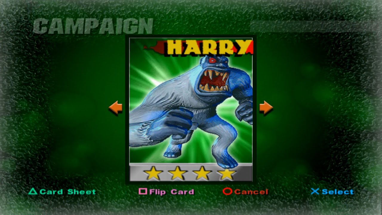 Rampage - Total Destruction - PS2 GAMEPLAY (HARRY)