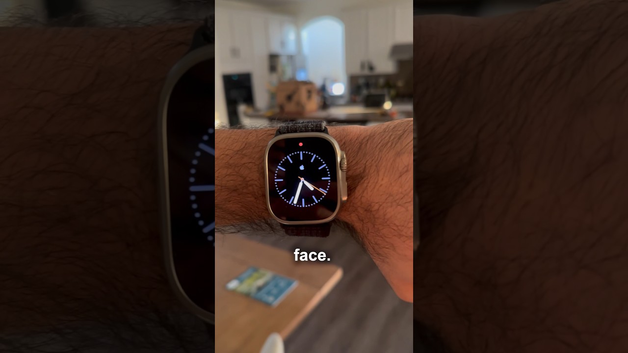 Best Apple Watch Face #Apple #AppleWatchTips #applewatchhacks #applewatchtricks
