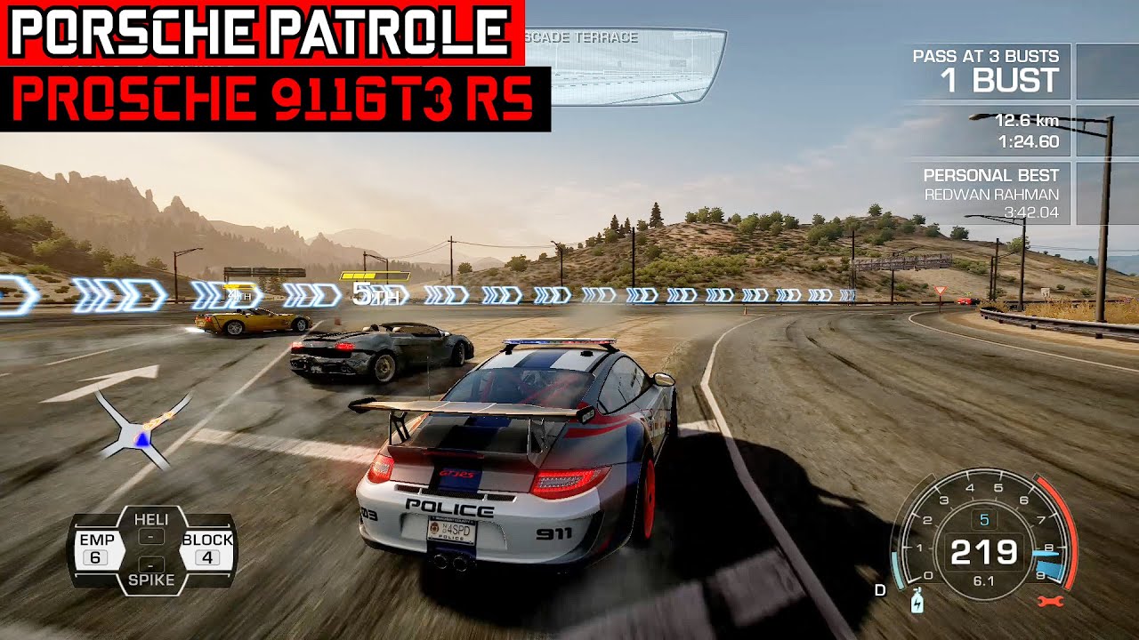 Need For Speed Hot Pursuit 2020 | Porsche Patrole | Porsche 911 GT3 RS