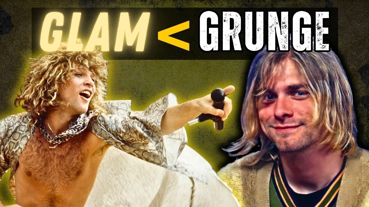 Por esto apareció el GRUNGE (Spoiler: fue culpa del GLAM METAL)
