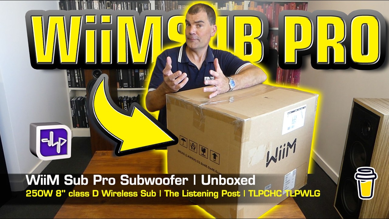 WiiM Sub Pro Wireless Subwoofer TLPCHC | The Listening Post | TLPCHC TLPWLG