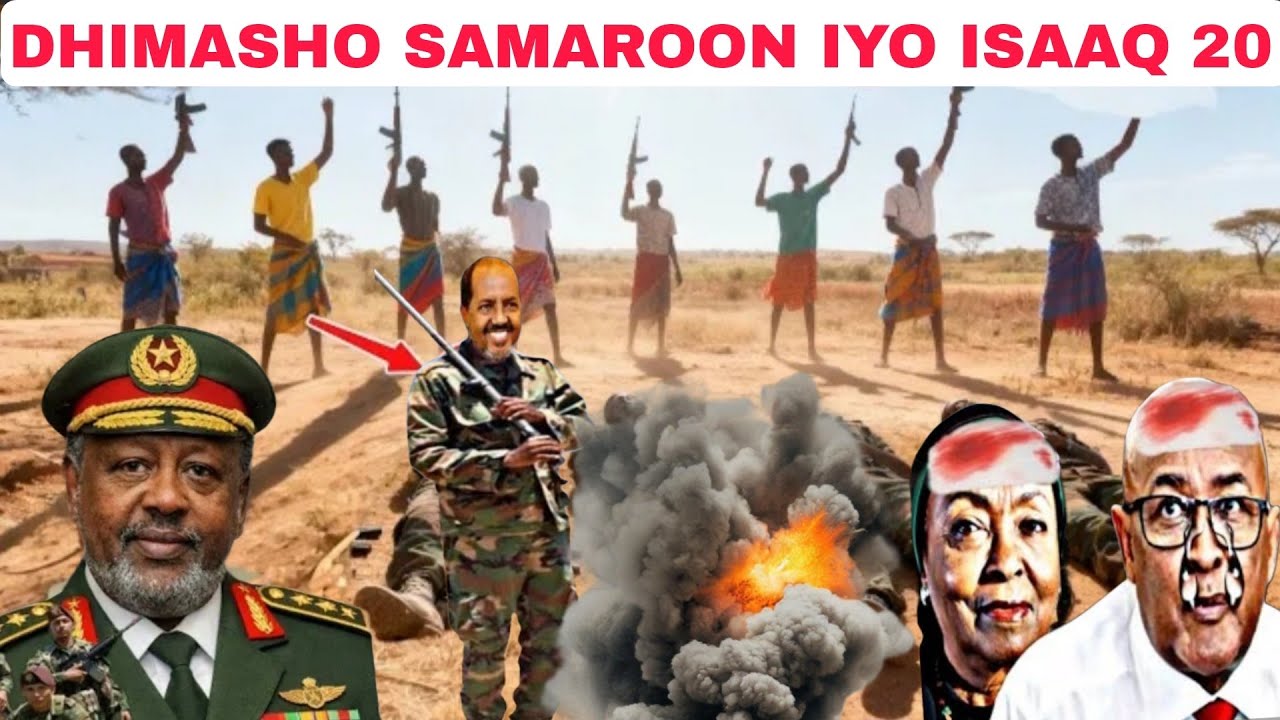 DEG DEG DAGAL CULUS OKA SOCDO SAYLAC  CIISE O SAMARON IYO ISAAQ ISKU DARAY 20 DHIMASHO 20 DHAWAC AH 