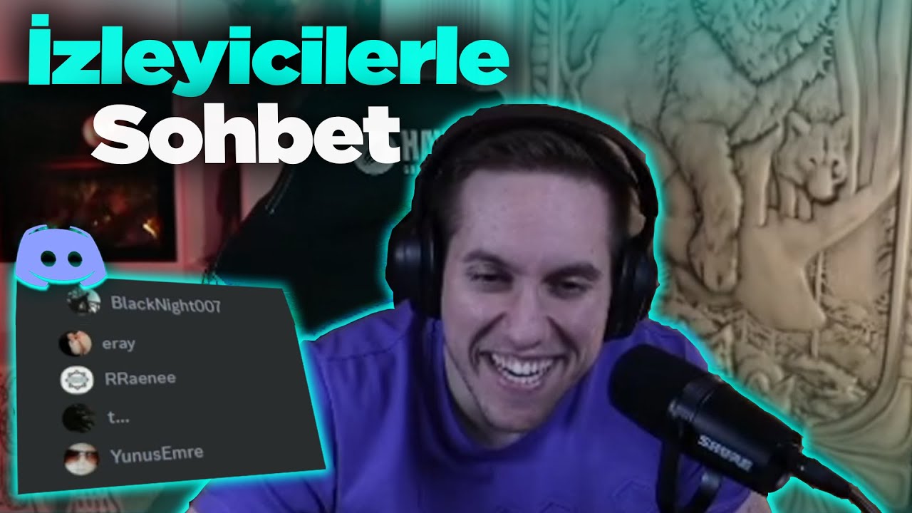 Rraenee Discorddan İzleyicilerini Çekip Sohbet Ediyor!
