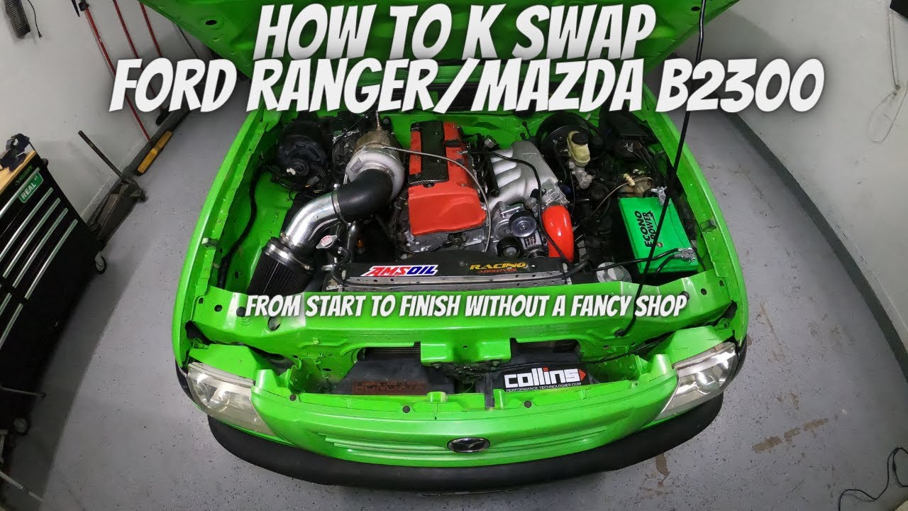 Как заменить Ford Ranger на Mazda B2300 (от начала до конца)