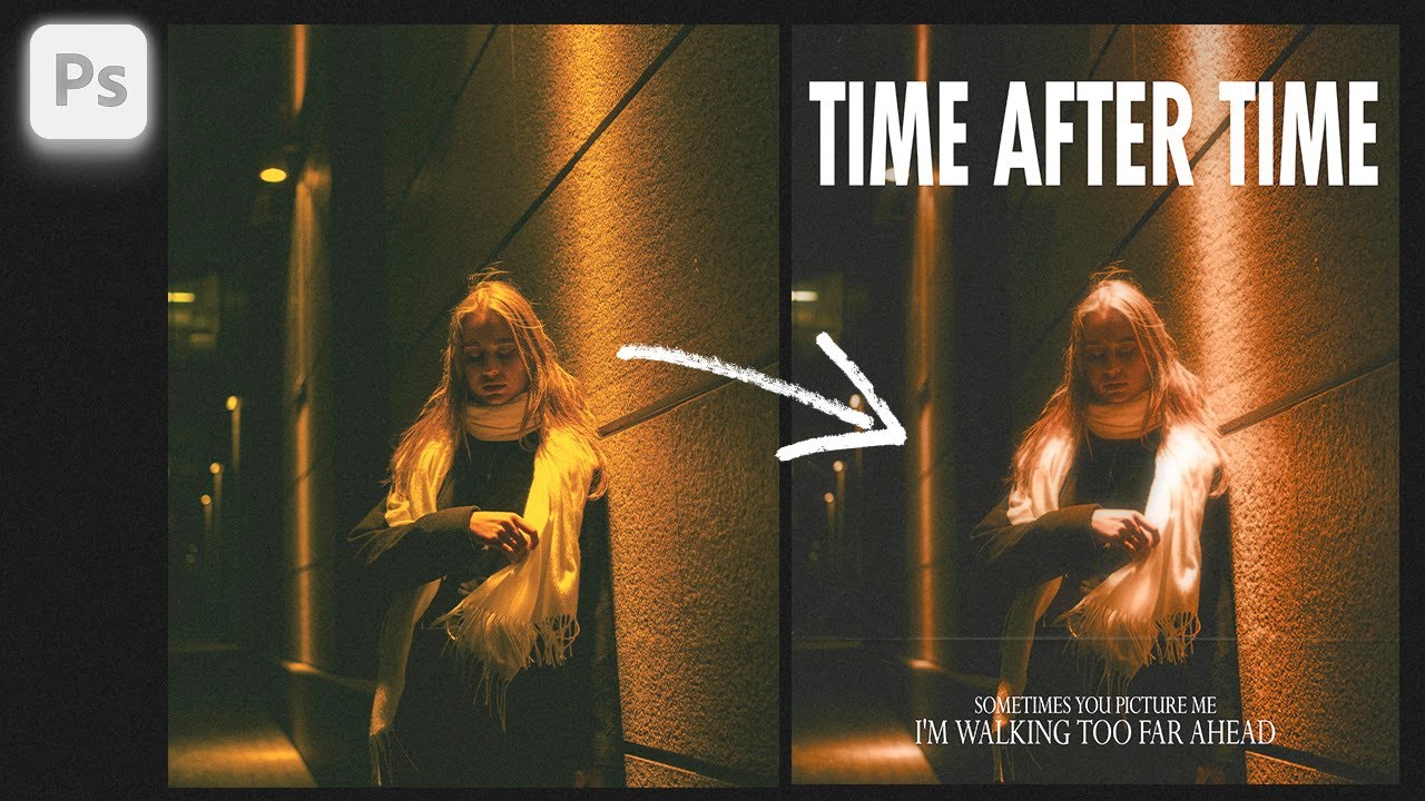 Efeito Glow + Cartaz de filme | Photoshop