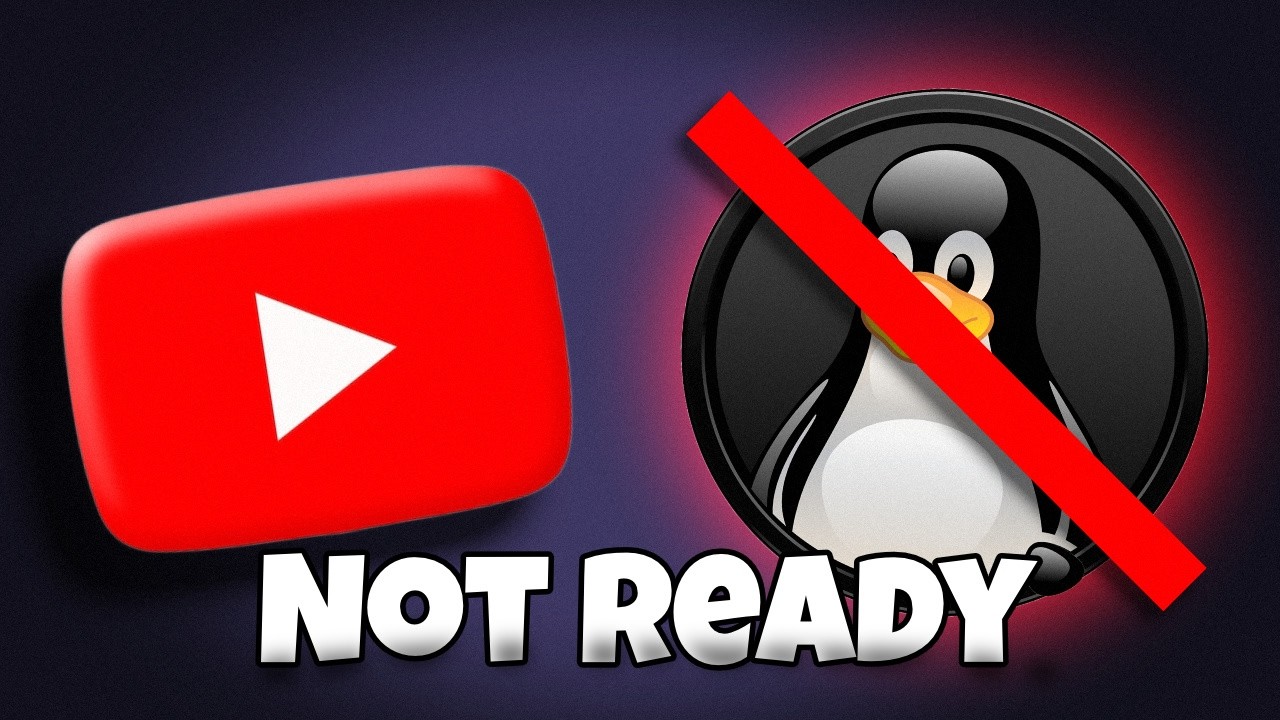 Почему я, будучи ютубером, никогда не перейду на Linux