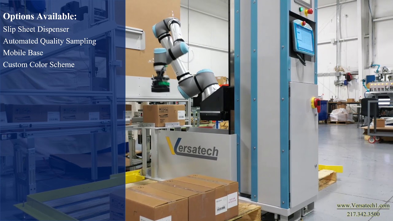Versatech Collaborative Palletizing System (Universal Robot)